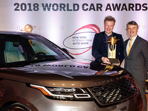 "رينج روڤر ڤيلار" تفوز بلقب أجمل سيارة في العالم